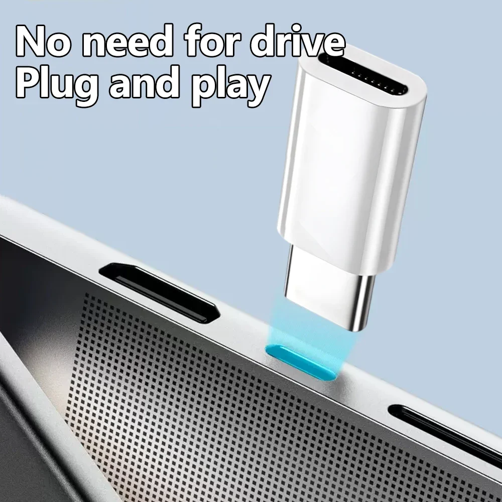 IOS Female To USB C Male Cellphone Adapter PD27W 480Mbps High-speed Fast Charging Data Transfer Converters for IPhone 15 Pro