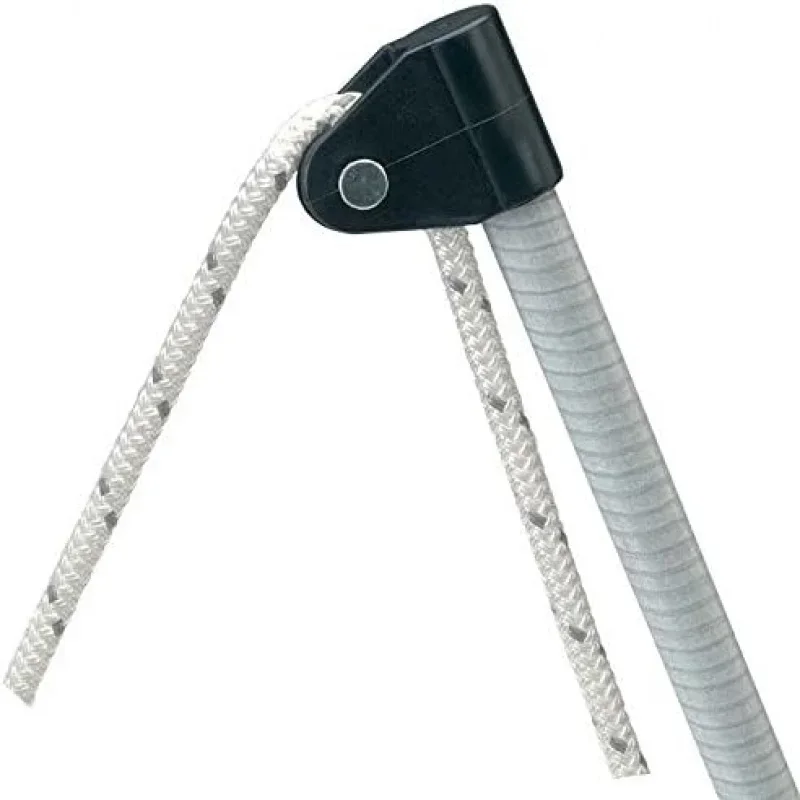 Dock Mooring Whip 12-Feet with Lines and Hardware, 5000-Pound