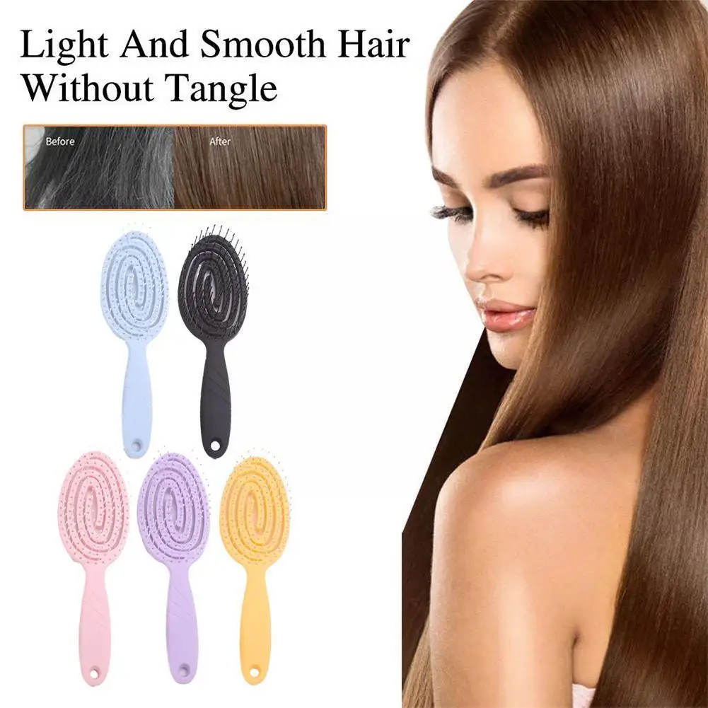 

Hollow Ribs Comb Oval Mosquito Incense Comb For Hair Care Black Technology Creative Hollow Massage Hair Comb Hairdressing T S4W7