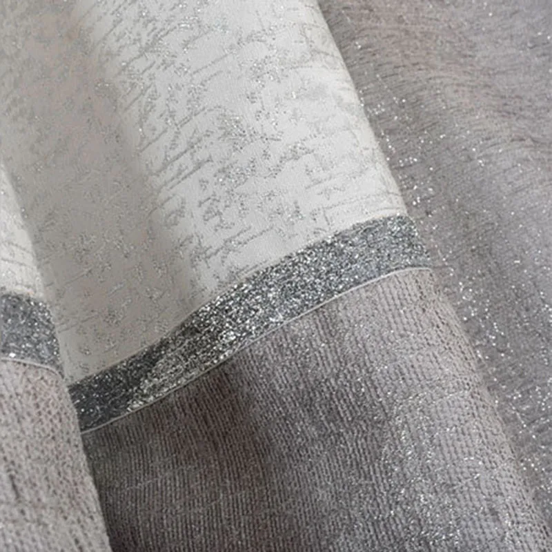 Gray Luxury Chenille Hollow Stitching Bird Nest Curtains For Living Room Coffee Dot Tulle Panel Curtains Fabric For Kitchen