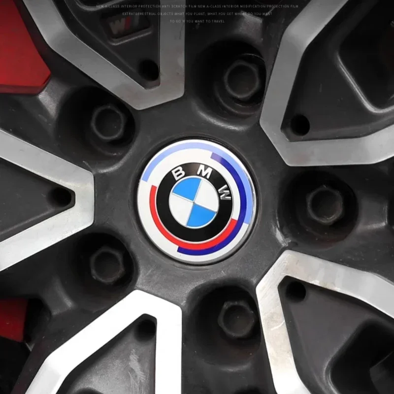 BMW 50주년 기념 에디션 E36 E46 E53 E90 E60 E93 E87 G01 G20 X3 F30 밸브 7종 자동차 후드 전면 후면 트렁크 엠블럼 배지