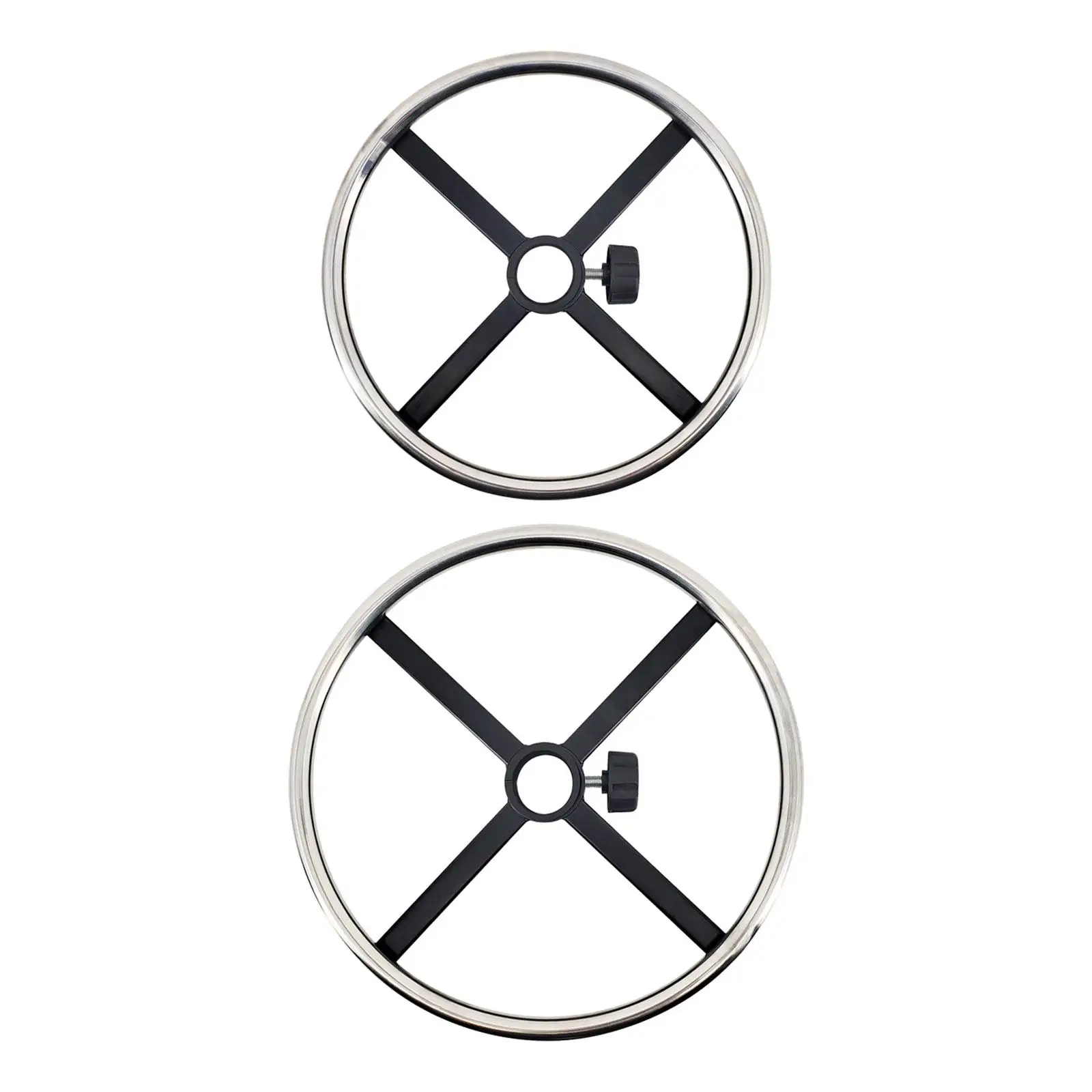 Replacement Pub Bar Stool Round Foot Rest Stainless Steel Accessory for Counter Stools Durable Professional Convenient Assemble