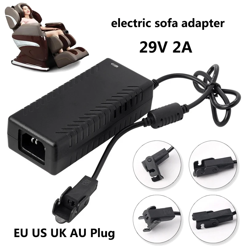 

AC/DC Adapter Armchair 29V 2A Electric Sofa Massaging Chair Power Adapter 29 Volt Adaptor 220V Transformer 29 V Power Supply