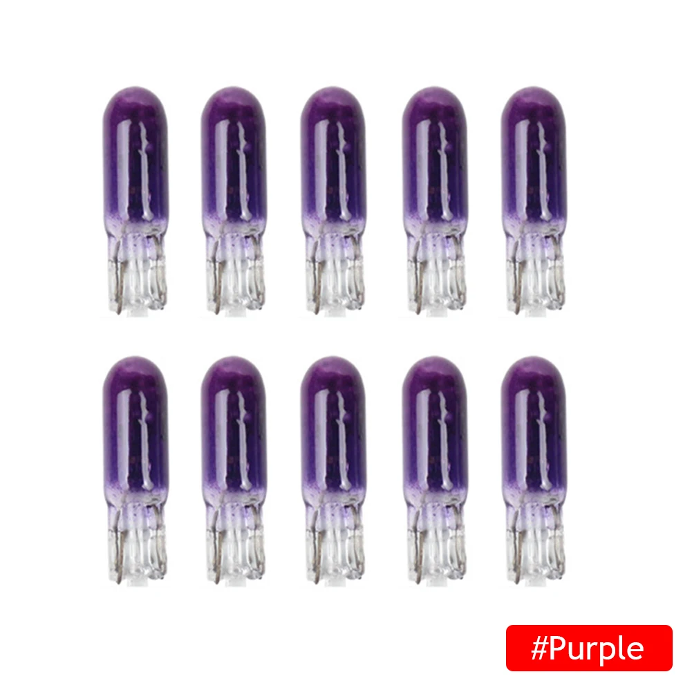 thumbnail image 1 of 10 piezas W2W T5 12V 1,2W Lámpara halógena para coche Luces de instrumentos Tablero de instrumentos Bombilla LED T5 Lámpara de instrumentos Luz interior del coche, 1 of 4
