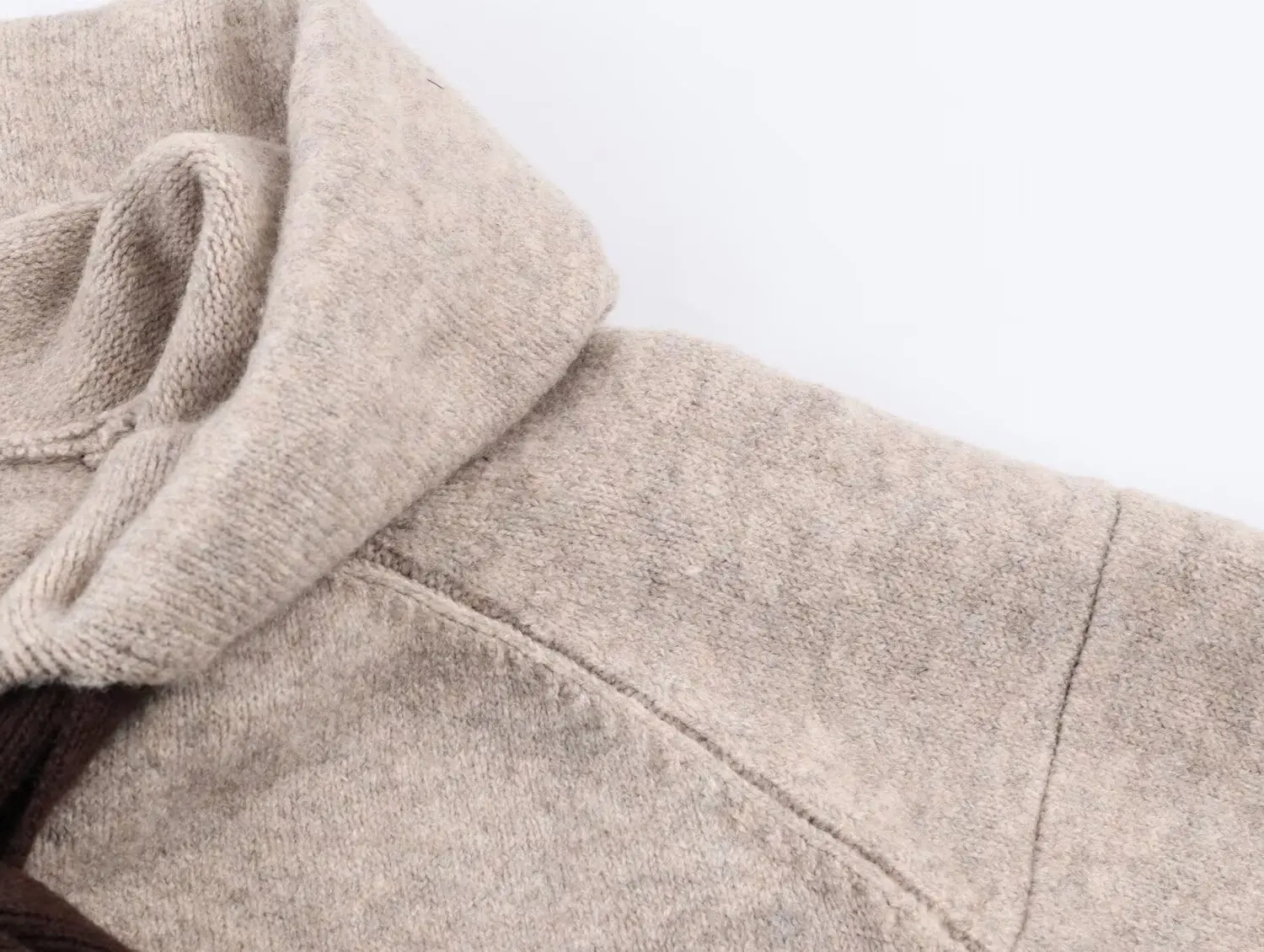 KONDALA Süße Schleife Strickjacke Damen Reißverschluss Kapuzenjacke Trendiger Sportmantel 2026 Frühlingsmode Urlaub Dame Pullover Jacke – Detail 9