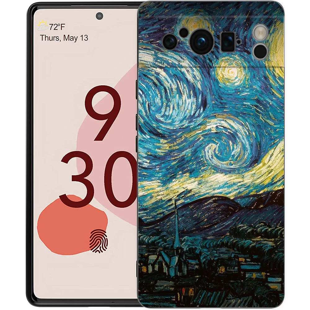 Renaissance Art Painting Black Phone Case - Soft Shell Cover