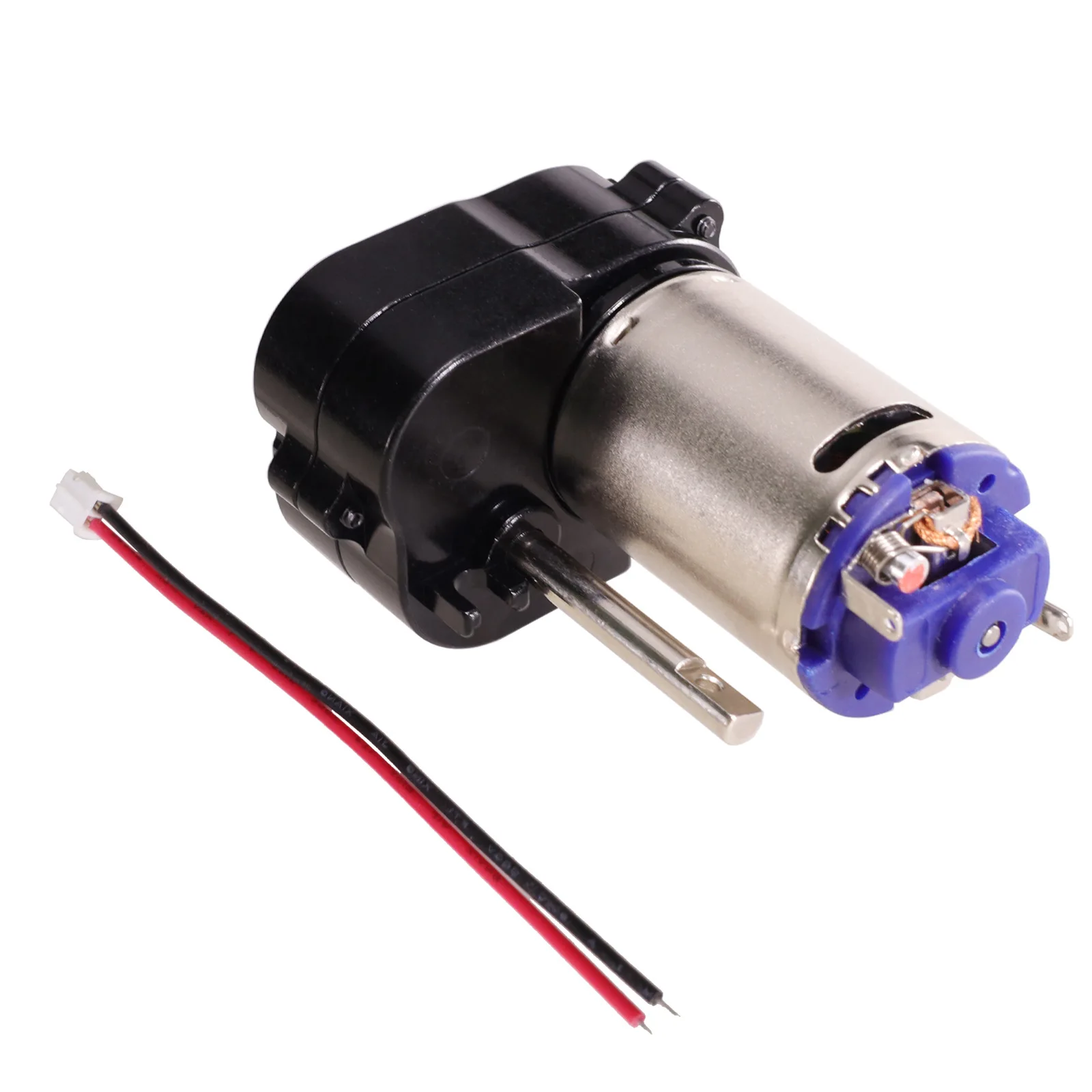 Premium Metal Chassis Pull Rod with Shock Absorber & 370 Gearbox Assembly - Upgrade Parts