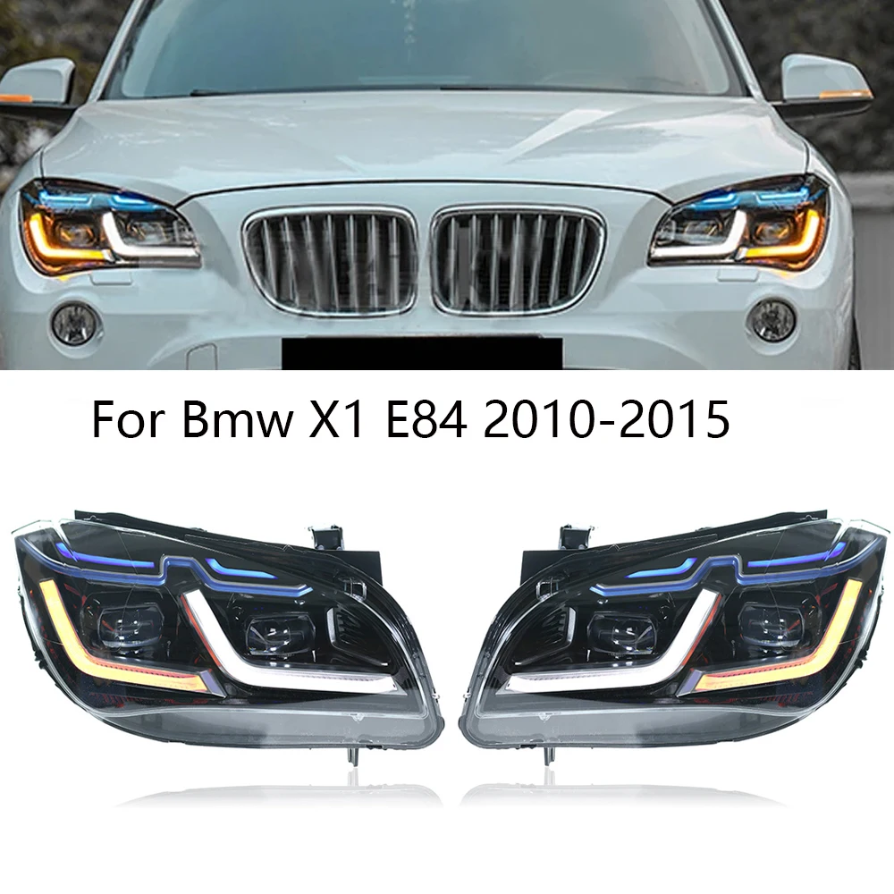 

Автомобильные фары для BMW X1 E84 светодиодный, фары 2010-2015, фары головного света, ДХО, Проекционные линзы, автомобильные аксессуары