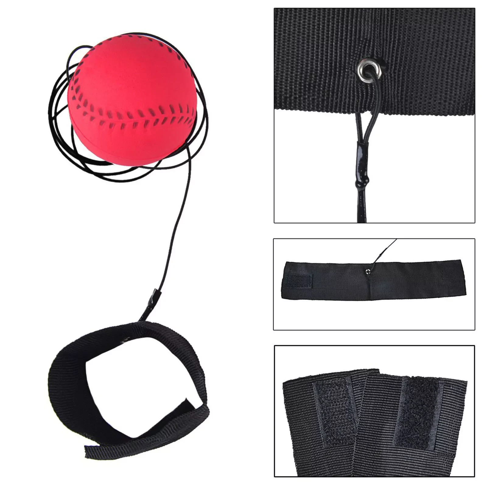 Baseball At A String High Elastic Bounce Back With String Wrist Ball Exercise Ball Coordination User-Friendly