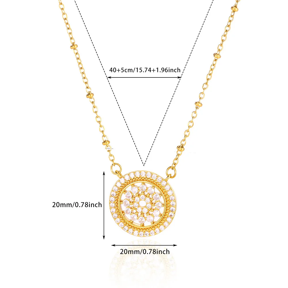 Collana con ciondolo tartaruga colorata per donna Collana con ciondolo femminile da spiaggia estiva Collana con perline Collana con gioielli in acciaio inossidabile carino  36