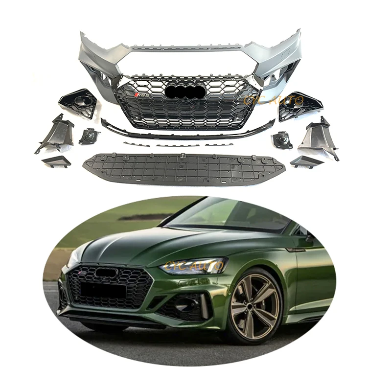 

Front bumper with grille B95 RS5 style bodykit for Audis A5 S5 F53 F57 2020 2021 2022+