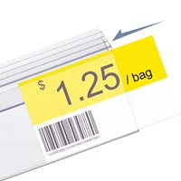30Pcs Price Tag Display Holders Merchandise Labels Glass Supermarket Retail Shelf Card Slot Pharmacy Label Display Sidebar 2