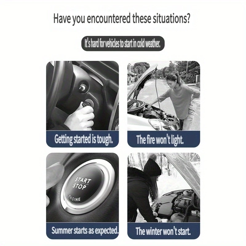 1PCS PULV Car Low Temperature Starting Liquid 280ML Smooth Driving Starting Agent Gasoline Engine Winter Usually Usage