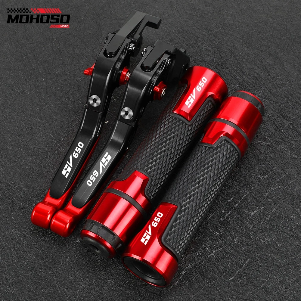 0TO6 CNC Finish Adjustable 6-Position Brake | Clutch Lever Set Compaitable With Y-AMAHA MT15/R15 V3 ABS, RED