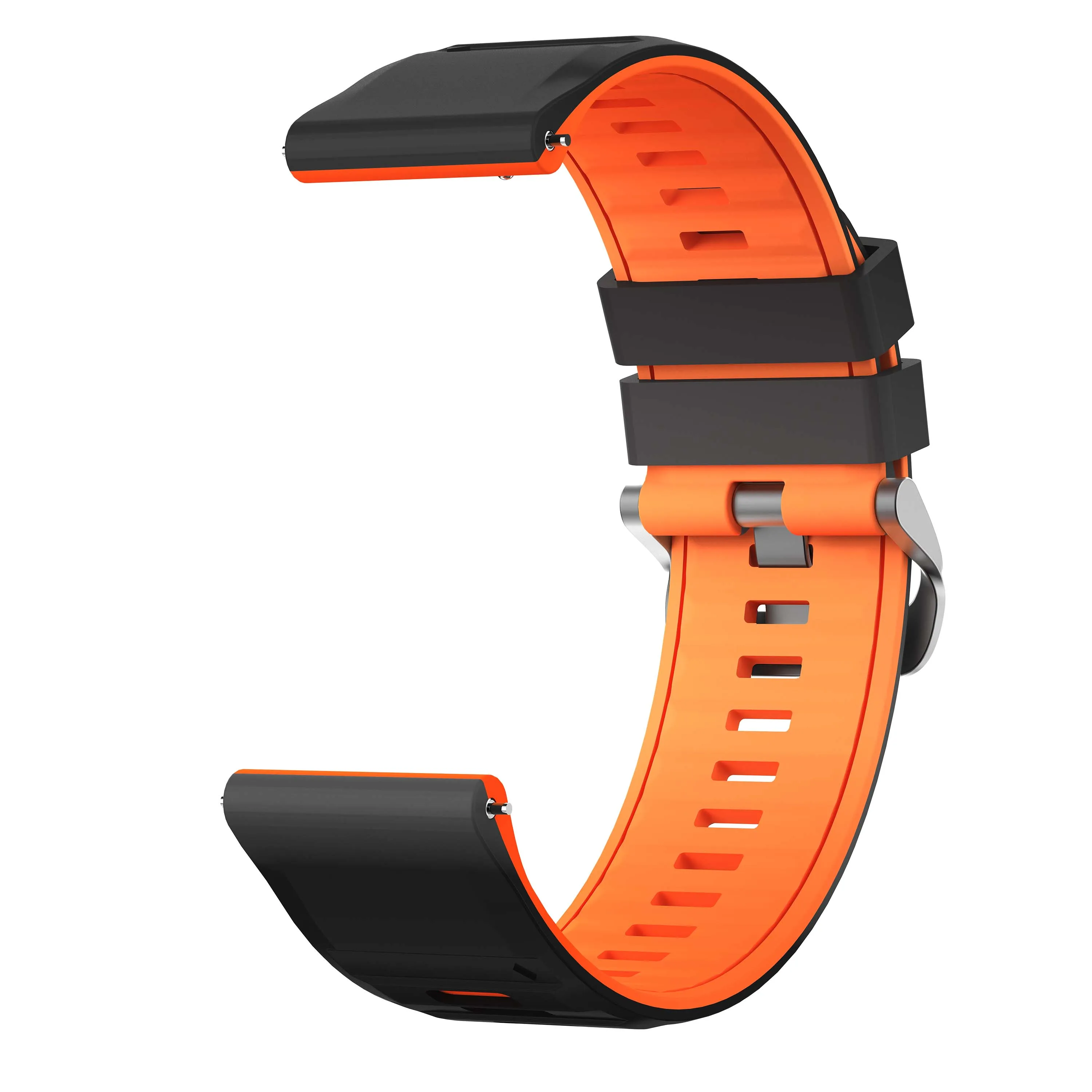 Sports Silicone Watch Band Replacement, 20mm/22mm Strap - Durable & Comfortable Fit