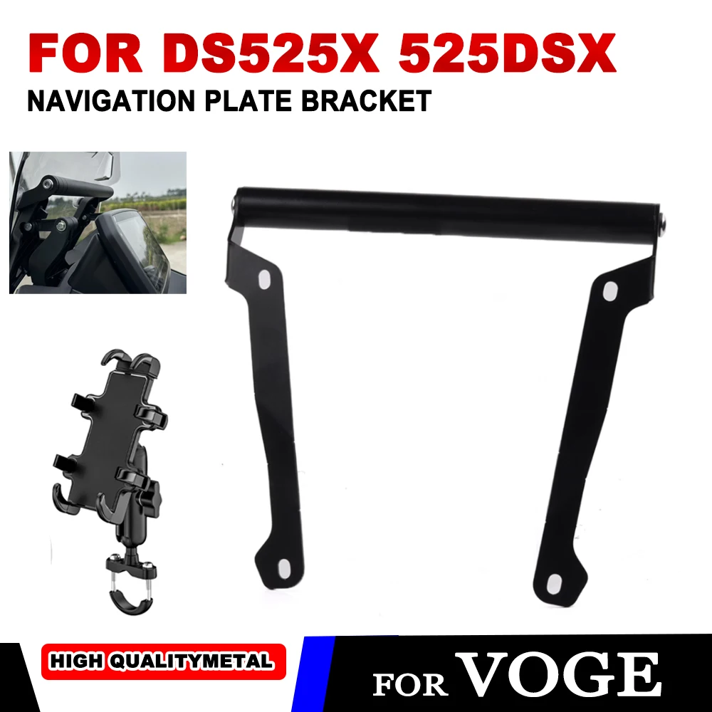

For VOGE Valico 525DSX DSX525 DS525X DSX 525 Motorcycle Accessories Mobile Phone Bracket Support GPS Navigation Board Bracket
