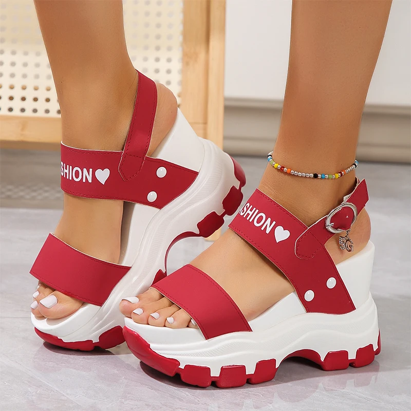 WedgesPlatformWomenSandalsHighHeelsSportCasualShoes2024Summer
