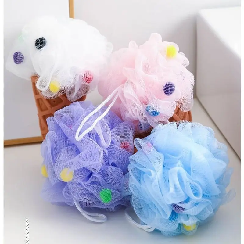 Gelato Scrubber Per Il Corpo Mesh Spugna Schiumogena Bagno Doccia Spugna Soffi Luffa Scrubber Esfoliante Accessori Per La Pulizia Del Bagno