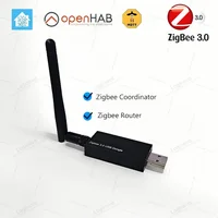 Zigbee 3.0 USB Dongle Universal Wireless Zigbee Gateway Hub With Antenna Support Home Assistant Zigbee 2MQTT ,OpenHAB