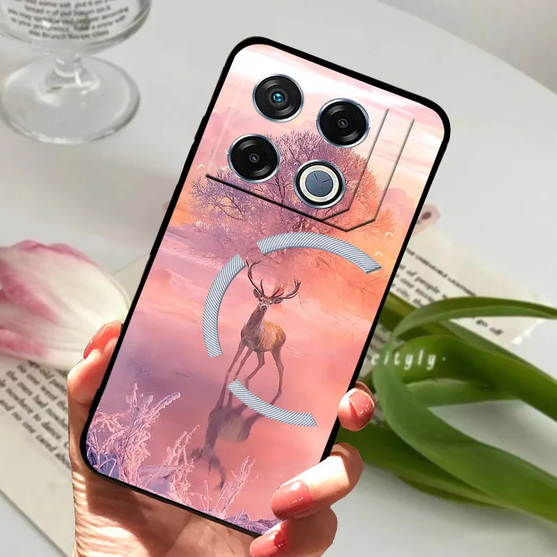 Enhanced Silicone Soft TPU Animal Design Protective Case - Cartoon