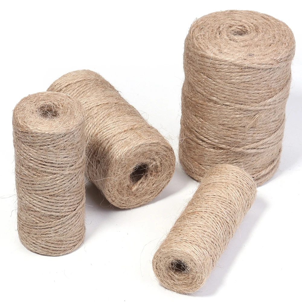 100Meters/Roll 자연적인 빈티지 주트 100Meters/Roll 자연적인 빈..