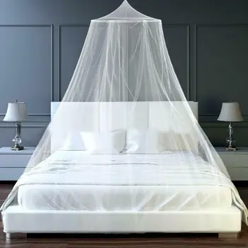 Moustiquaire princesse d'été, décoration de lit, maille anti-insectes volants, Protection répulsive, décoration de maison, dôme en dentelle à entrée unique 1