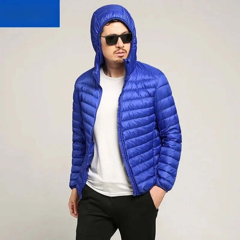 Hooded sapphire blue