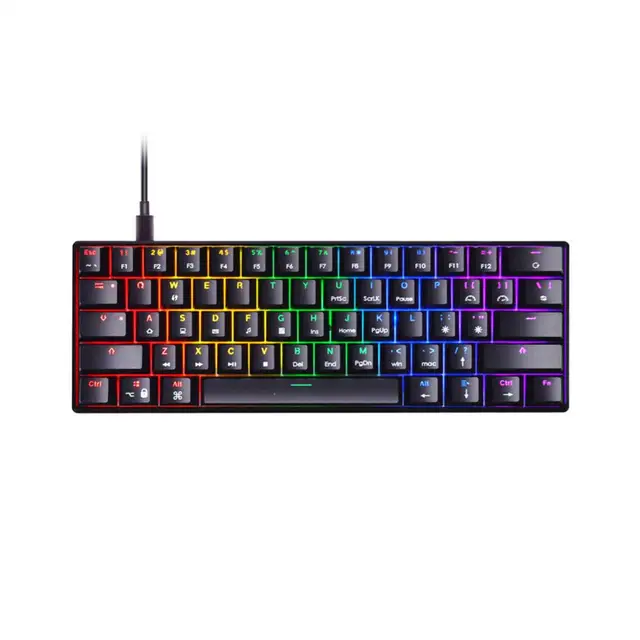 O SK61: Um Teclado Mecânico de Alto Desempenho para Gamers e Entusiastas 3 Teclado Mecânico SK61 61 Teclas