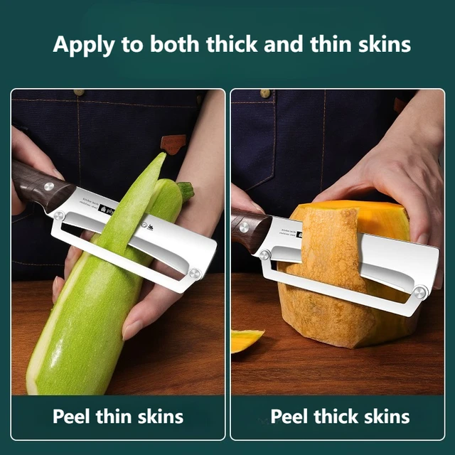 PLYS Multi-Function Peeler Fruit Knife Household Sharp Stainless Steel Peeling Knife Kitchen-Specific Peeler Apple Slicer Kitche 3