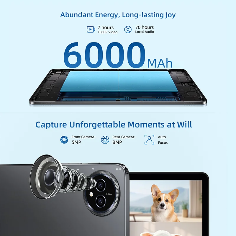 BMAX Android 15 Tablet I10 Plus 10.1