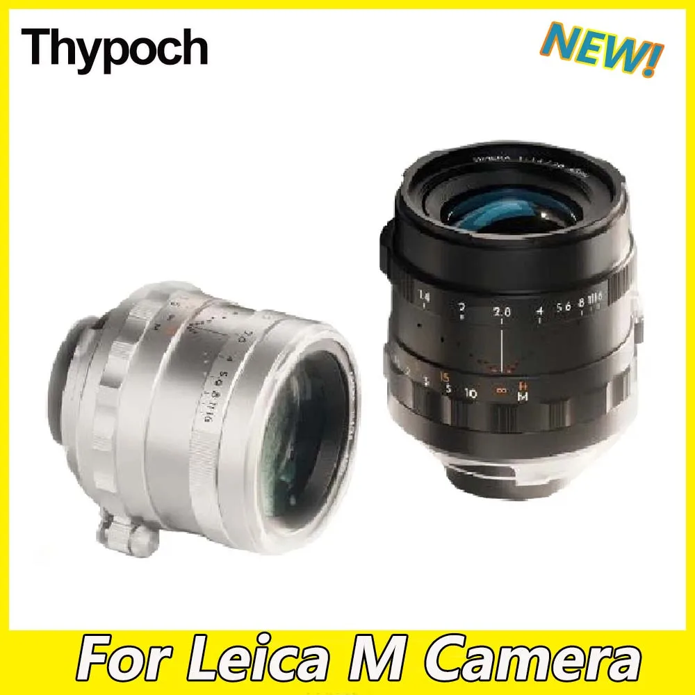 Thypoch 35Mm F1.4 Asph Full Frame Obiettivo Di Messa A Fuoco Manuale Di Grande Apertura Per Fotocamera Leica M Mount Per Leica M-M M3 M6 M7 M8