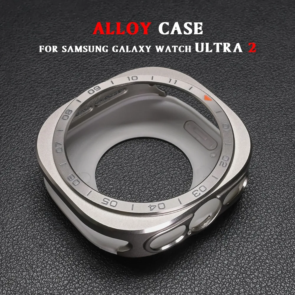 Premium Aluminum Alloy Screen Protective Case - Metal Frame Cover