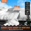 VEVOR Snow Roof Rake  Roof Shovel with Slide Cloth  Premium Blade Snow Removal Tool Safe on Roof Use for House Roof Car Snow 2