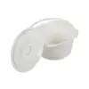 Commode Bucket Easy Carrying Mobile Toilet Bucket for Bedroom Bathroom Kids 3
