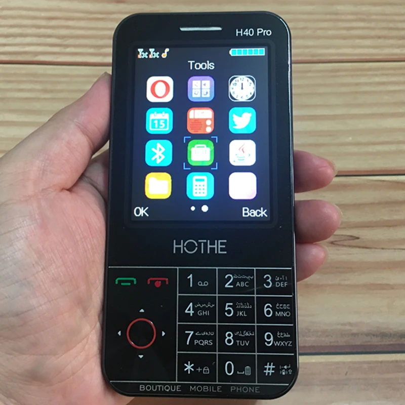 H40 PRO Push Button Mobile Phone,3.5 inch,Dual Sim,Bluetooth,Flashlight,MP3 MP4,Wireless FM,Camera,Vibration,Cheap CellPhone 6