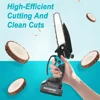 6Inch Mini Electric Saw Brushless Cordless Chainsaw Handheld Woodworking Garden Tools Logging Cutter For Makita 18V Battery 5