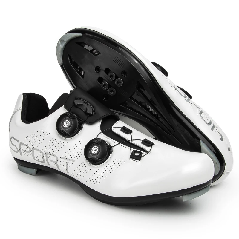 Professional Cycling Road Shoes For Men Women Route Cleats Road Bike Speed Flat Sneaker Racing Bicycle Mountain Spd Biking