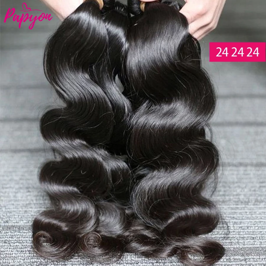 Body Wave Human Hair Bundles Human Hair Brazilian Hair Weave Bundles Hair Bundles Human Hair 28 30 Inch Remy Hair Extensions