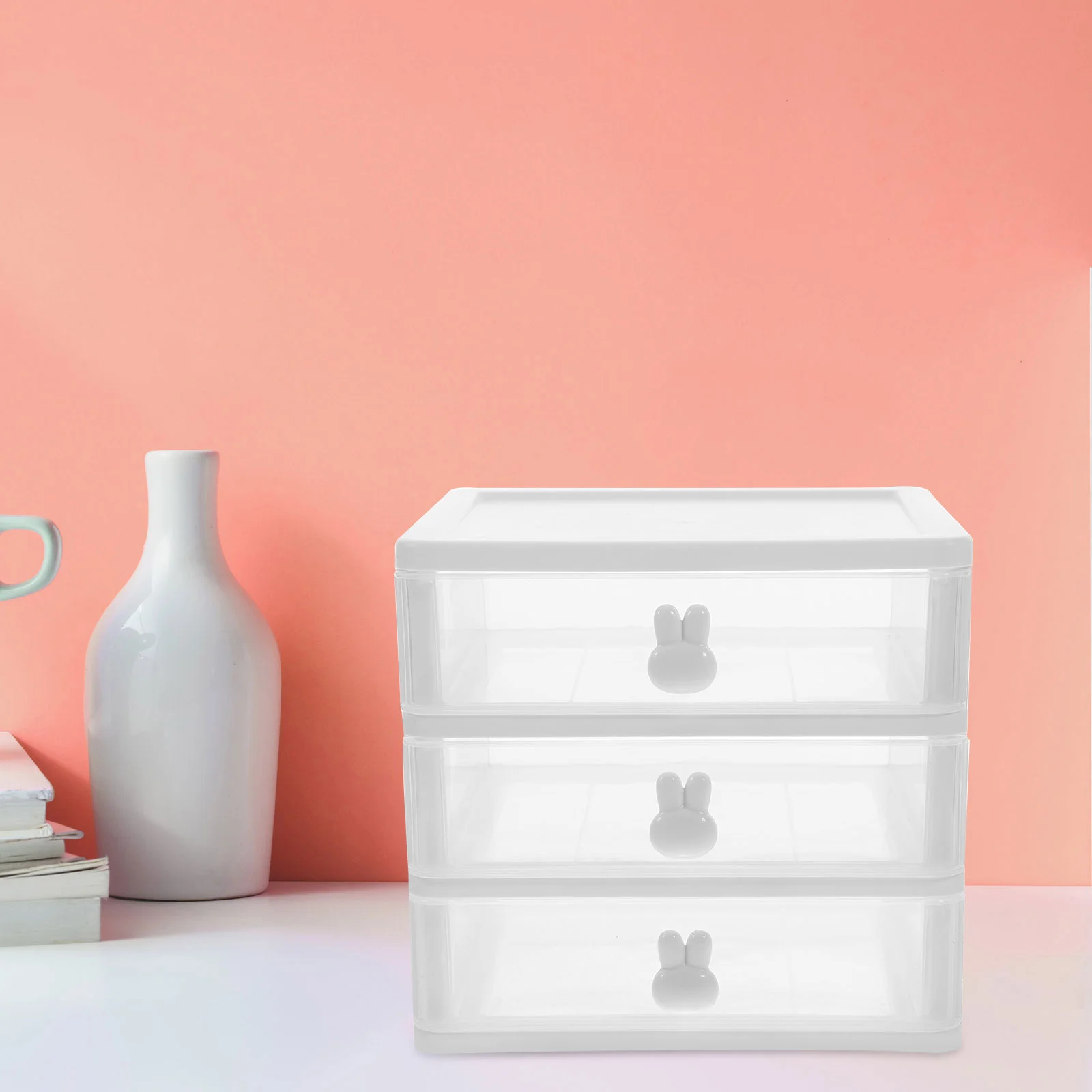 

Desktop Storage Box Desk Organizer Decorative Sundries Box Countertop Storage Drawers