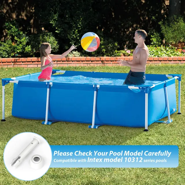 Műanyag Medence Ízületi Csapok És Tömítések Csere Alkatrészek Az Intex 13Ft-24Ft Kerekhez A 28270-28272 Sorozatú Fém Keretkészlethez - Image 4