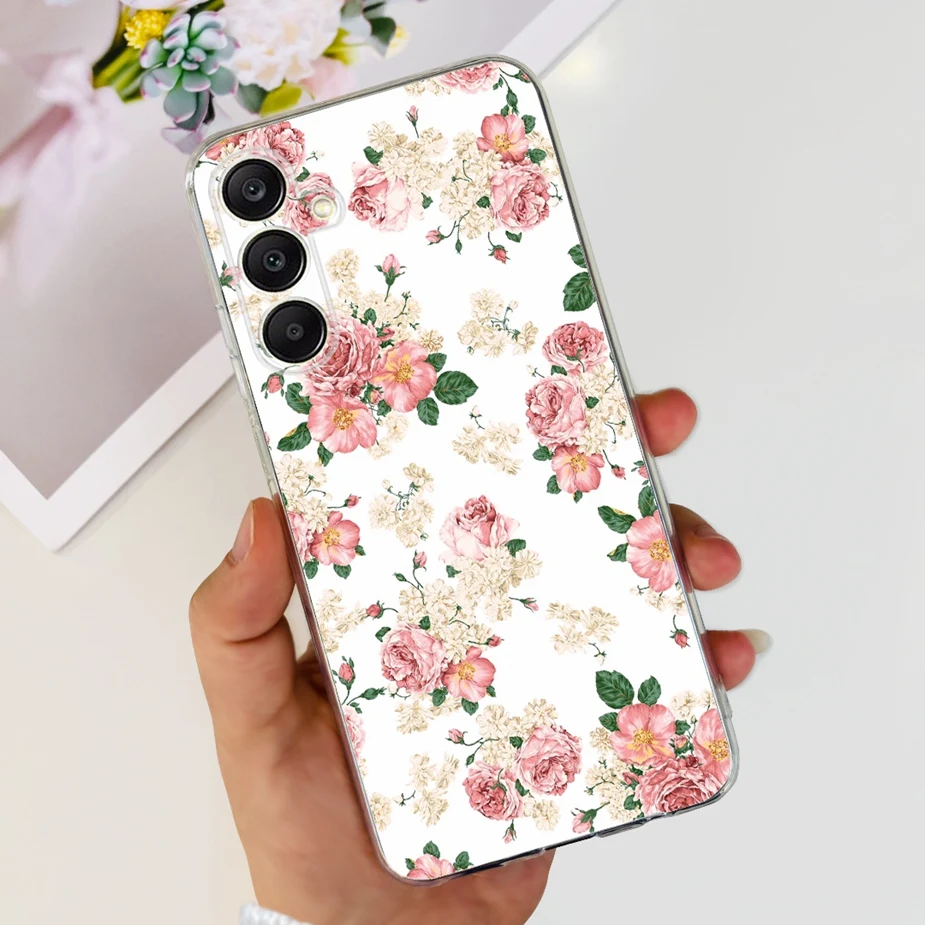 Luxury Painted Clear Silicone Case - Artistic Protective Cover
