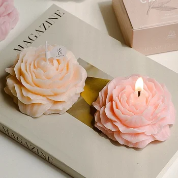 3D Peony Scented Candle 1