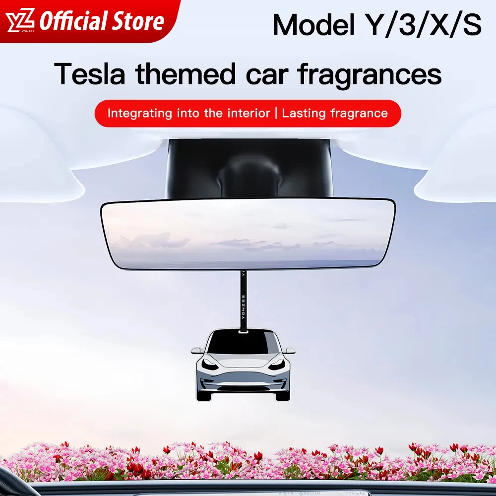 

YZ For Tesla Model 3/Y/X/S Car Air Freshener 2023 Model Y 3 Car Interior Accessories Car Aromatherapy Fragrance Scent Diffuser