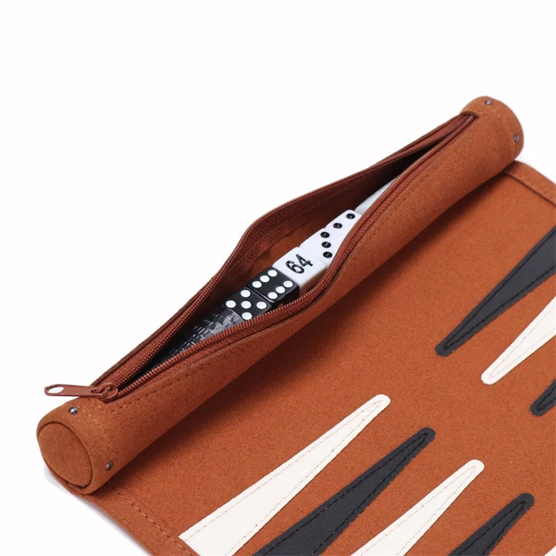 Backgammon Board Game Portable Backgammon Sets For Adults Travel Games Adult Roll Design Children's Puzzle Game Board Strategy board game