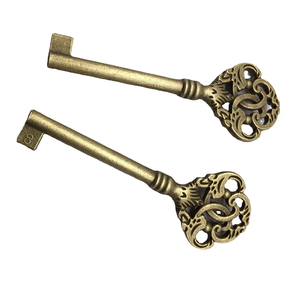 Keys For Furniture Cabinet Vintage Style Easy Installation 10pc