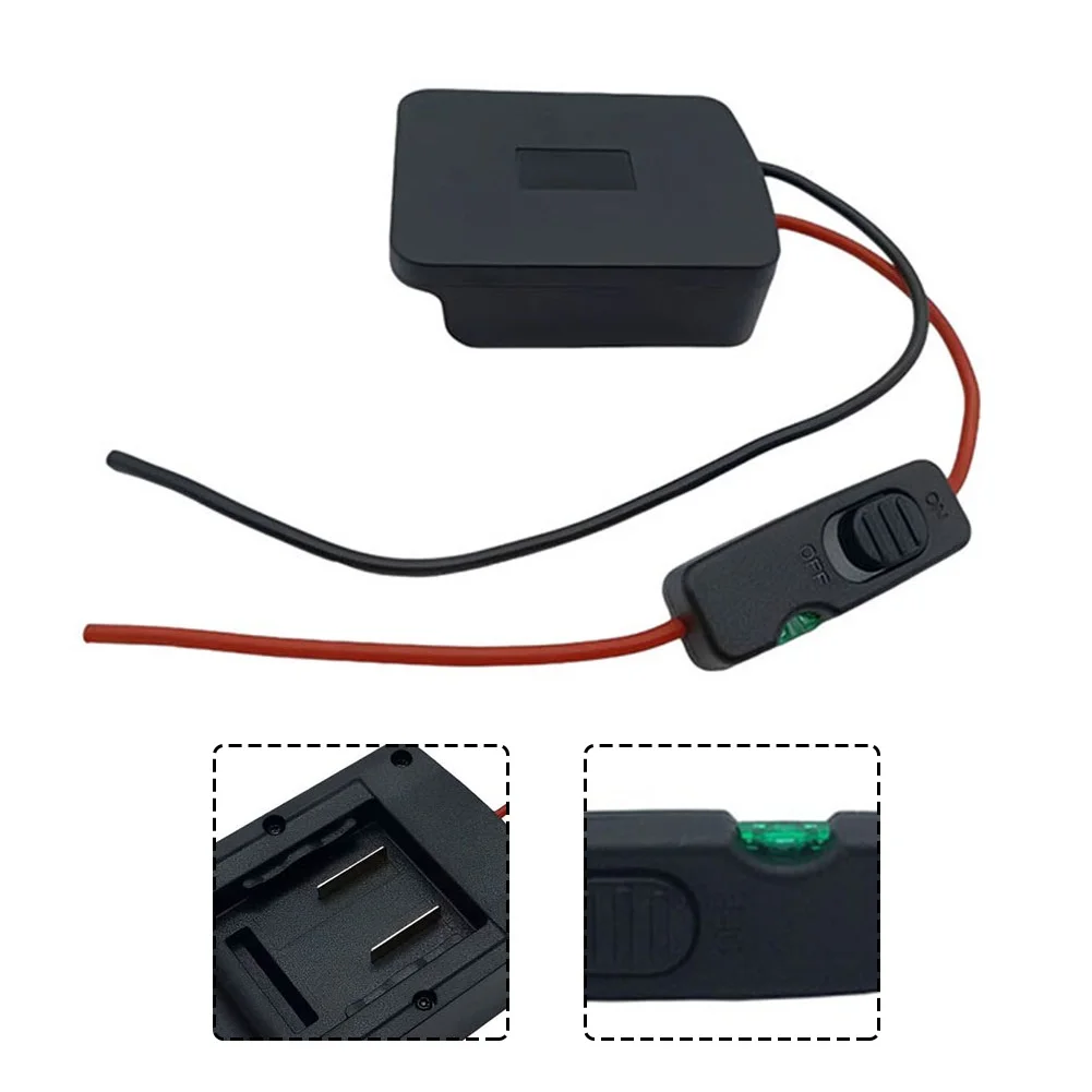 1 Pz Connettore Adattatore Per Auto Con Fusibile Per Einhell Power X-Change 18V Batteria Agli Ioni Di Litio Adattatore Per Batteria Parti Di Utensili 
