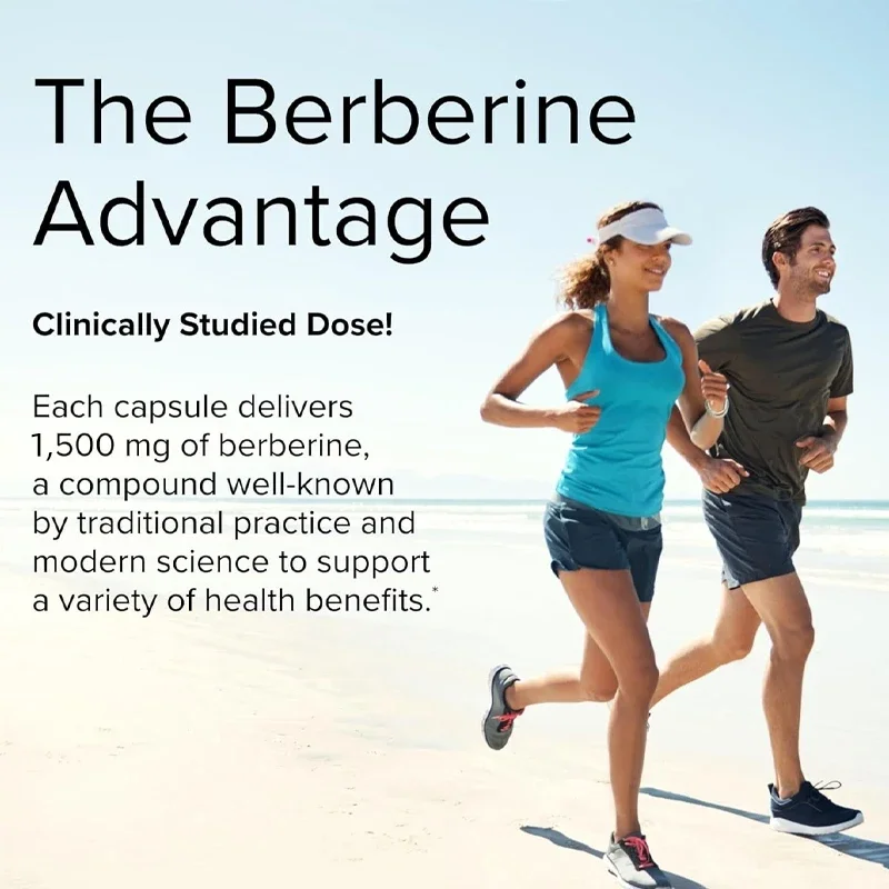 Premium Berberine HCL 1500mg-Berberine HCI Root Supplements Pills-Immune System, Healthy Weight Management