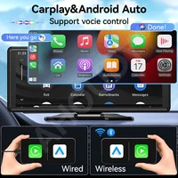 VENBES 10.26 pouces autoradio sans fil CarPlay Android Auto IPS écran tactile lien miroir Bluetooth USB TF Carplay affichage 2