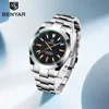 2025 New Mens Watches Luxury BENYAR Design Mechanical Watches For Man Automatic Watch Shock Resistant Waterproof Movement Clocks