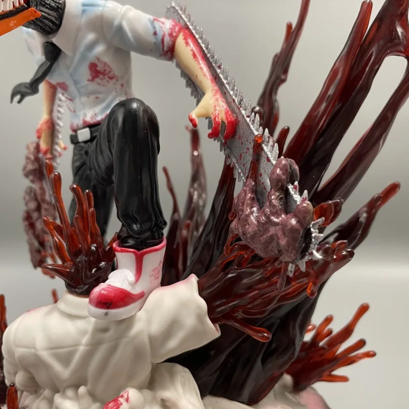 Anime Chainsaw Man Denji Action Figure Statue - Desktop Ornament Collection Toy Gift Model